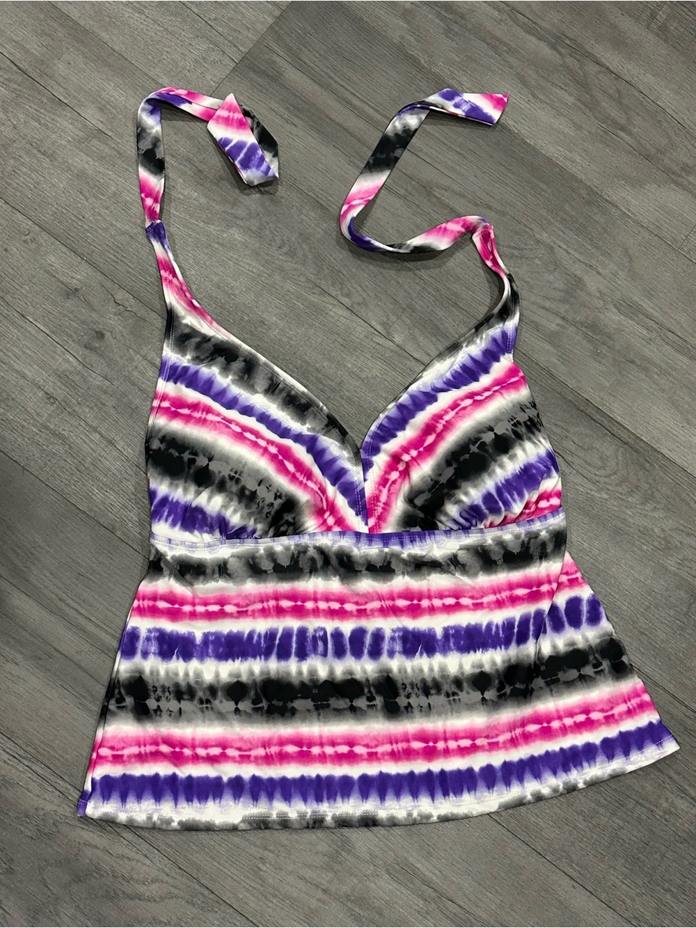 Womens Catalina halter tankini swim top size 1X (16W)